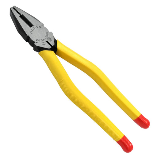 Victor Pliers 200mm JIS Standard with Molded Cover 265A-200-Kiichin - The #1 Place for Japanese Goods in Your Hand!