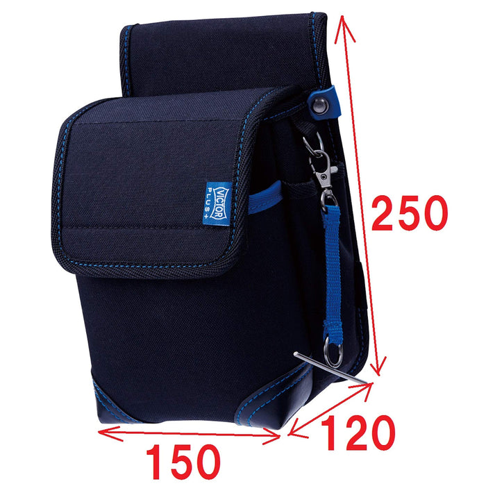 Victor Plus Slim 2-Tier Waist Bag Vps-B22F - Lightweight and Stylish Design-Kiichin - The #1 Place for Japanese Goods in Your Hand!