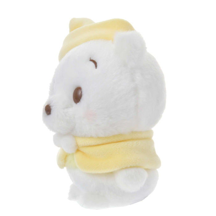 Disney Japan Winnie The Pooh Plush Toy Urupocha-Chan Fruit Latte White