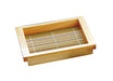 Yamaco Hinoki Soba Noodles Set with Bamboo Blinds Model 21532 Long Rectangular-Kiichin - The #1 Place for Japanese Goods in Your Hand!