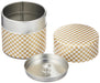Yamaco Po-Kan Checkered Small Tea Canister Model 80093-Kiichin - The #1 Place for Japanese Goods in Your Hand!