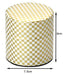 Yamaco Po-Kan Checkered Small Tea Canister Model 80093-Kiichin - The #1 Place for Japanese Goods in Your Hand!