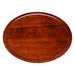 Yamaya Lacquerware Shop 27cm Hollowed-Out Round Tray Thin Brown Dye-Kiichin - The #1 Place for Japanese Goods in Your Hand!