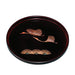 Yamaya Lacquerware Shop Gold Crane Urushi Round Tray 24cm-Kiichin - The #1 Place for Japanese Goods in Your Hand!