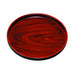 Yamaya Lacquerware Shop 24cm Round Wood Grain Tray Elegant Design-Kiichin - The #1 Place for Japanese Goods in Your Hand!