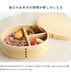 Yamaya Lacquerware Shop Blue Wooden Bentwood Lunch Box with Divider-Kiichin - The #1 Place for Japanese Goods in Your Hand!