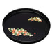Yamaya Lacquerware Shop 30cm Black Round Tray Kishu Yoshio Nariyoshi-Kiichin - The #1 Place for Japanese Goods in Your Hand!