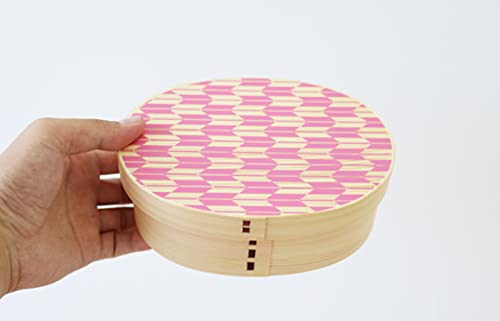 Yamaya Lacquerware Shop Yamaga Shikkiten Pink Magewappa Wooden Lunch Box Japan-Kiichin - The #1 Place for Japanese Goods in Your Hand!