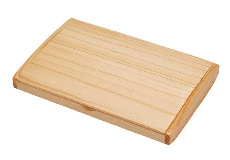 Yamaco Youbi Hinoki Business Card Holder - Stylish Japanese Office Stand-Kiichin - The #1 Place for Japanese Goods in Your Hand!