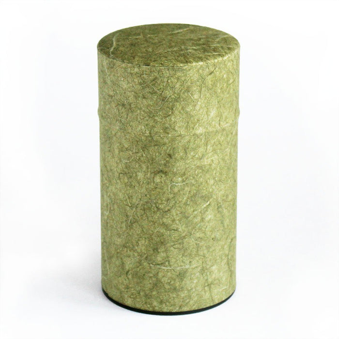Yamaco Large Green Tea Canister 81325 Pokkan Style Storage Container-Kiichin - The #1 Place for Japanese Goods in Your Hand!