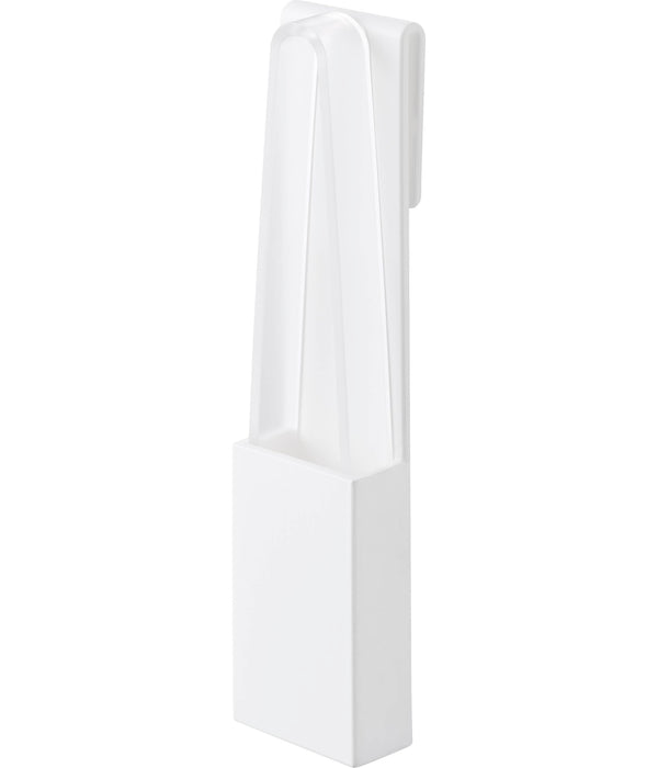 Yamazaki Face Mask Tong with White Holder Tower 3.5x2x15cm Hygienic 1409-Kiichin - The #1 Place for Japanese Goods in Your Hand!