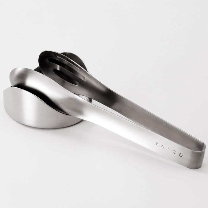 Yoshikawa Ea Toco All-Purpose Stainless Steel Tongs with Tool Rest Japan