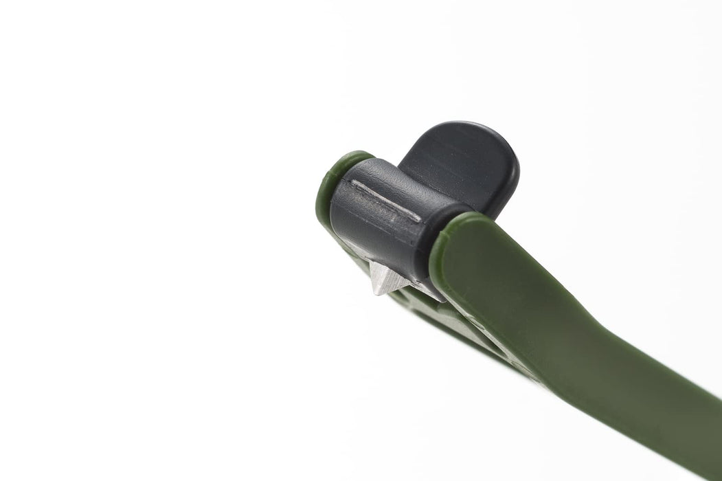 Yoshikawa Khaki Retractable Package Cutter Cardboard Opener Made in Japan