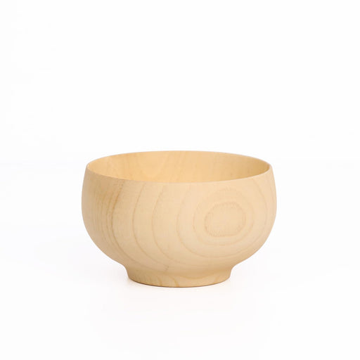 Yoshiki Wooden Miso Soup Bowl 10cm Natural Eco-Friendly for Kids-Kiichin - The #1 Place for Japanese Goods in Your Hand!