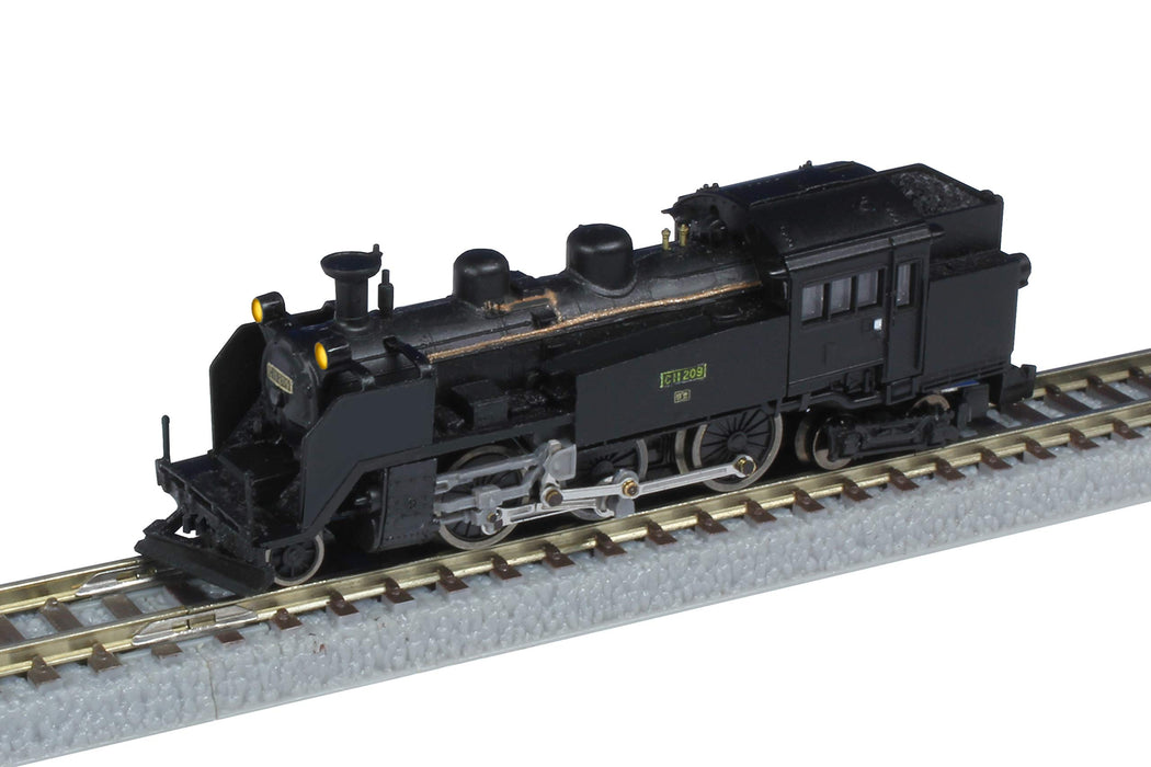 Rokuhan Z Gauge Jnr C11 No. 209 Hokkaido Steam Locomotive Model Train