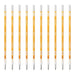 Zebra Prefeel Sarasa Ballpoint Pen Refills - 0.3 Lead Yellow - 10 Pieces Pack-Kiichin - The #1 Place for Japanese Goods in Your Hand!
