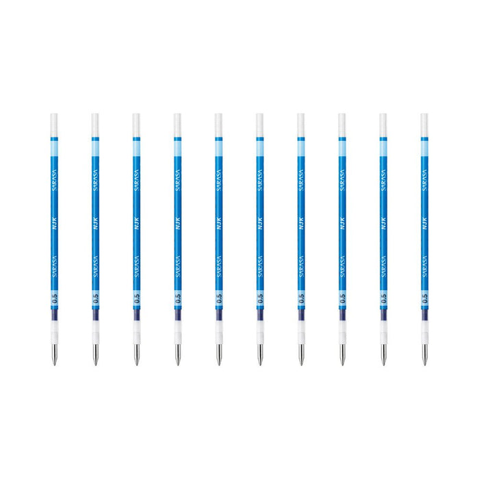 Zebra Sarasa Select 0.5 Core Cobalt Blue Ballpoint Pen Refill 10 Pieces