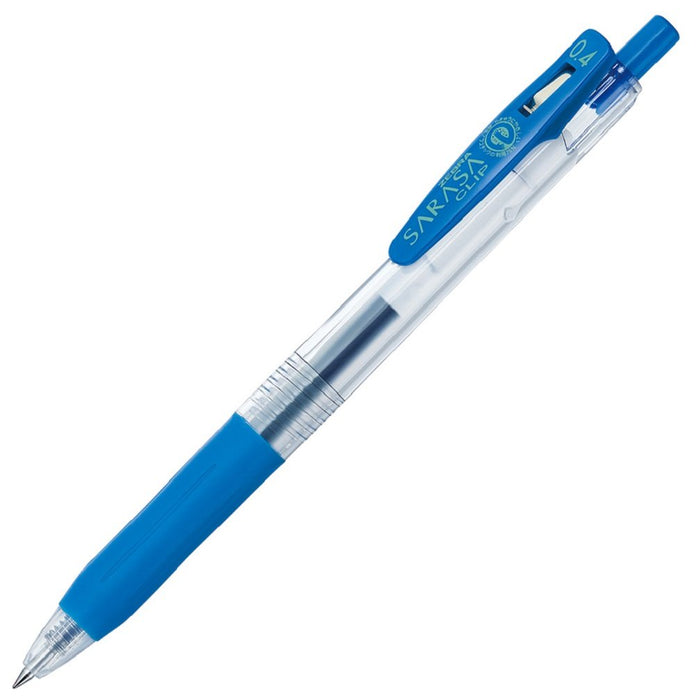 Zebra Sarasa Clip Cobalt Blue 0.4 Gel Ballpoint Pen Pack of 10