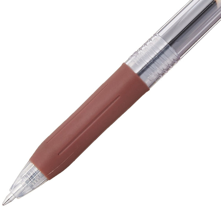 Zebra Sarasa Clip 0.7 Gel Ballpoint Pen in Elegant Brown