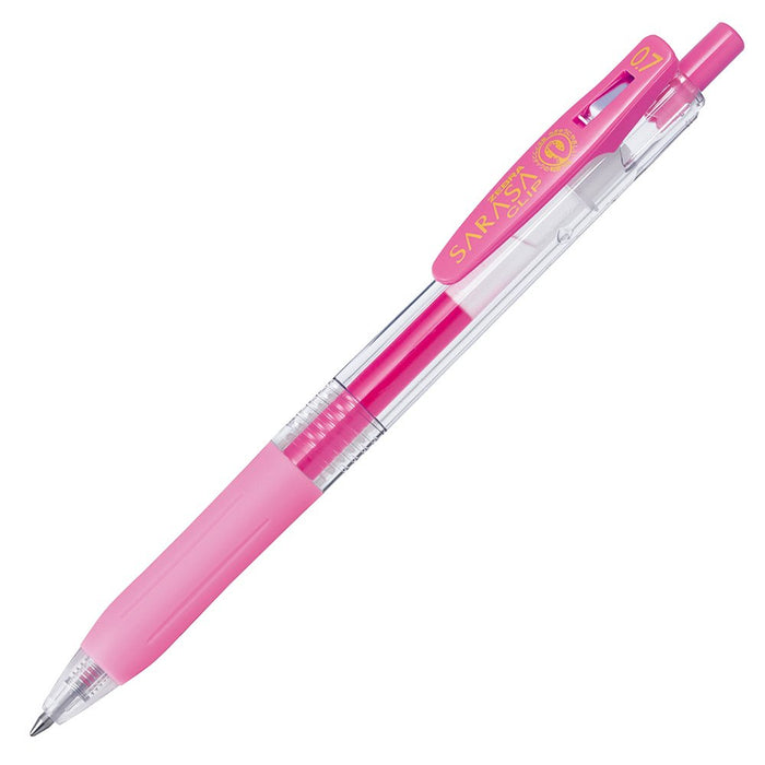 Zebra Sarasa 10-Pack Gel Ballpoint Pens 0.7mm Light Pink