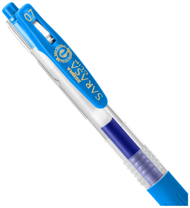 Zebra Sarasa Clip Pale Blue Gel Ballpoint Pen 0.7 - Zebra Brand