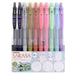 Zebra Sarasa Clip Gel Ballpoint Pen 1.0 10 Colors with Buddha Coloring Book - Zebra JJE15-10C-BN-Kiichin - The #1 Place for Japanese Goods in Your Hand!