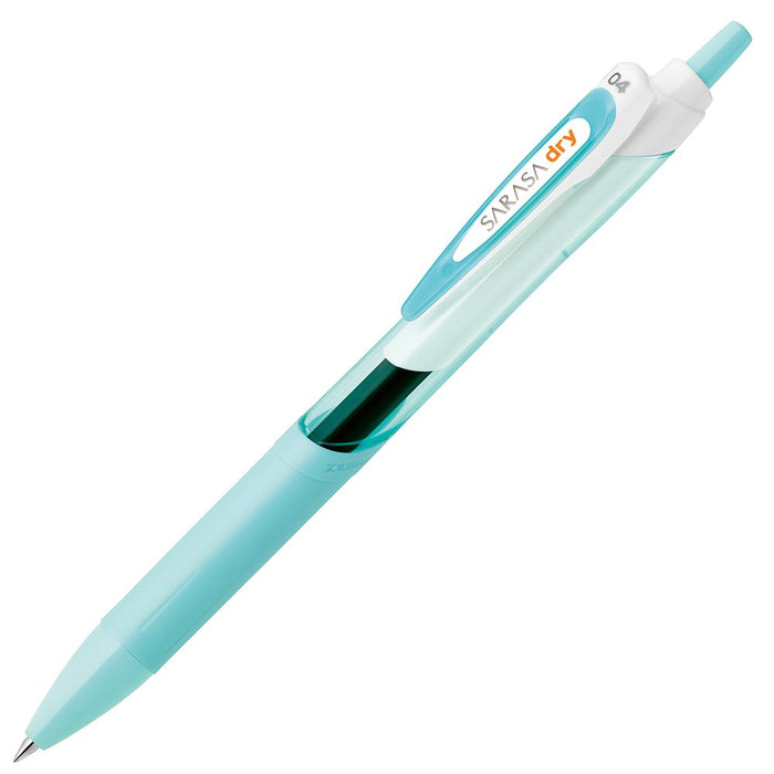 Zebra Sarasa Dry Gel Ballpoint Pens 0.4mm Soft Blue Pack of 10