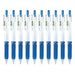 Zebra Sarasa Markon Blue Gel Ballpoint Pen 0.4mm Tip Box of 10 pens-Kiichin - The #1 Place for Japanese Goods in Your Hand!
