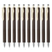 Zebra Sarasanano Gel Ballpoint Pen 0.3mm Brown Gray 10-Pack-Kiichin - The #1 Place for Japanese Goods in Your Hand!