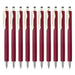 Zebra Sarasanano Gel Ballpoint Pen 0.3mm Cassis Black Pack of 10-Kiichin - The #1 Place for Japanese Goods in Your Hand!