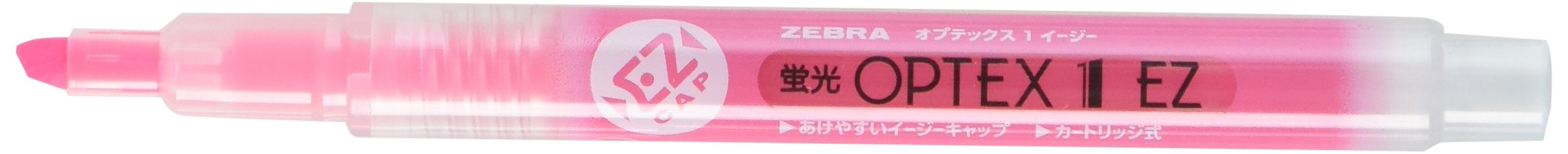 Zebra Optex1 Ez 高品質螢光筆，方便繪圖與標記