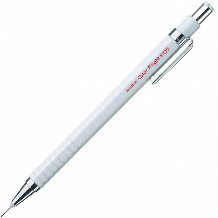 Zebra White Color Flight Mechanical Pencil 0.5 - Pack of 10 - B-Ma53-W