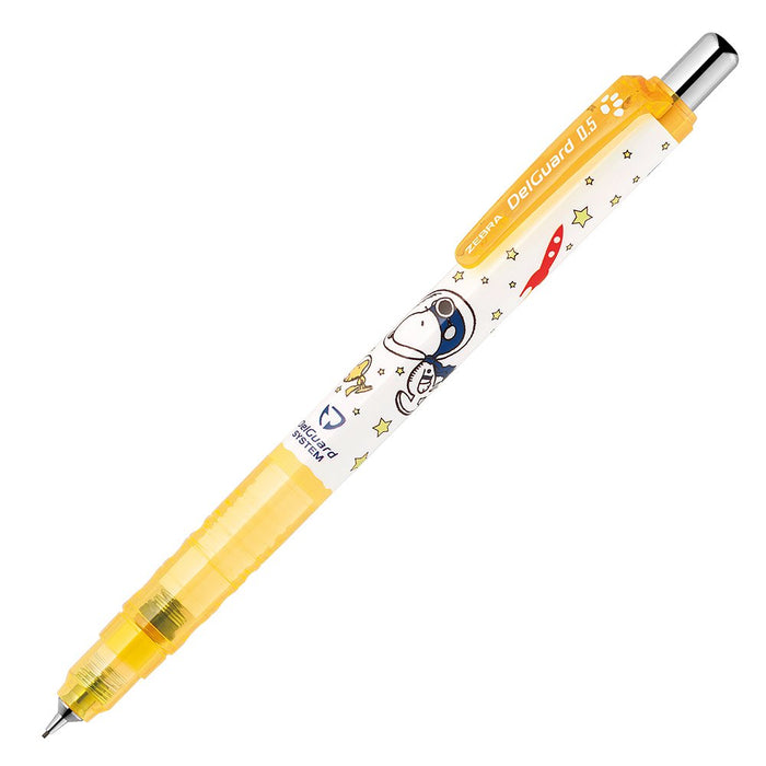 Zebra Delguard 0.5mm Limited Edition Yellow Snoopy Mechanical Pencil P-Ma89-Sn2-Y