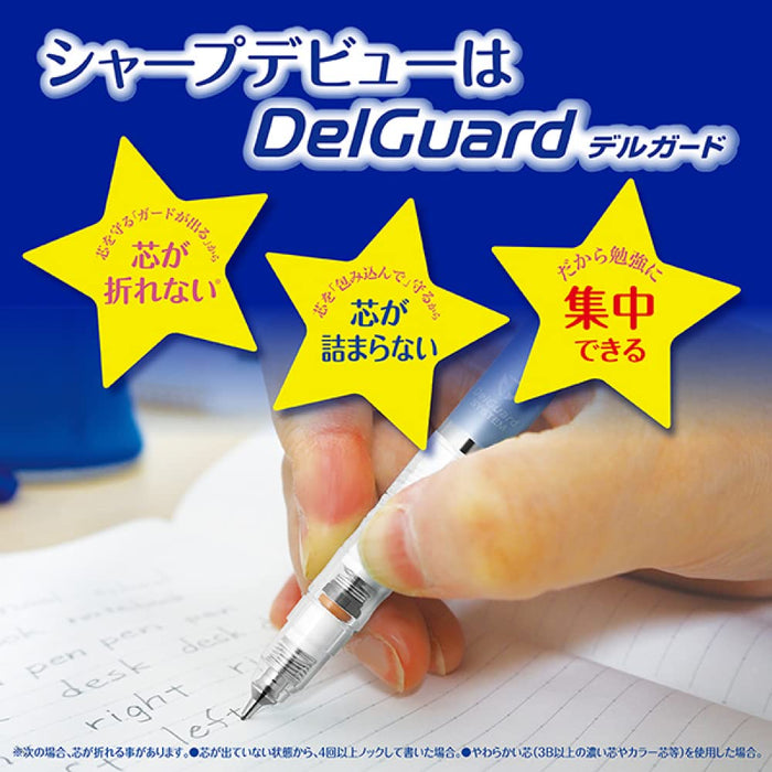 Zebra Delguard 0.5mm Blue Mechanical Pencil - Bright Zodiac Series