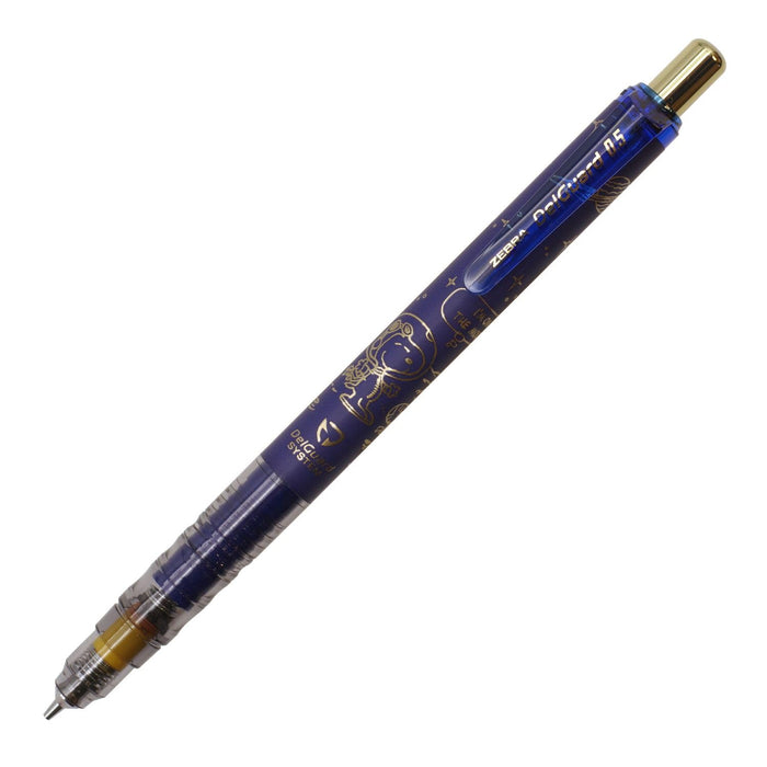 Zebra Delguard Snoopy 0.5mm Navy Mechanical Pencil P-MA85-SN3-NV