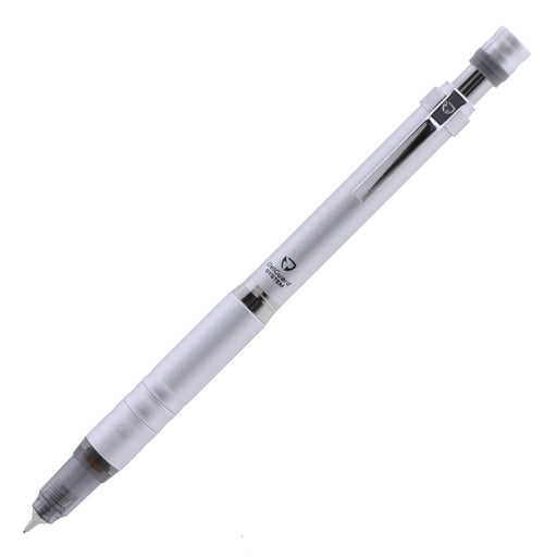 Zebra Delguard Type Lx 0.5 Mechanical Pencil in Limited Metallic Silver Color-Kiichin - The #1 Place for Japanese Goods in Your Hand!
