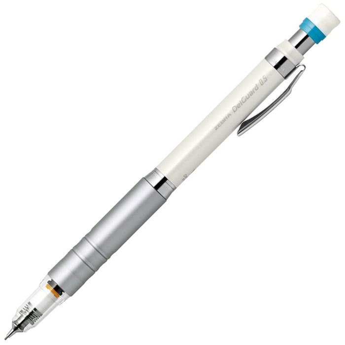 Zebra DelGuard Type LX 0.5mm Mechanical Pencil in White - P-MA86-W