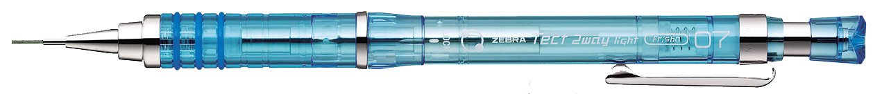 Zebra Tect Two Way Light 0.7mm Mechanical Pencil in Light Blue - Mab42-Lb