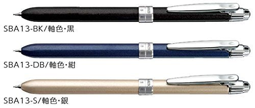 Zebra Dual-Color Multi-Function Pen with Sharp Notebook Shabo and Black Sba13-Bk