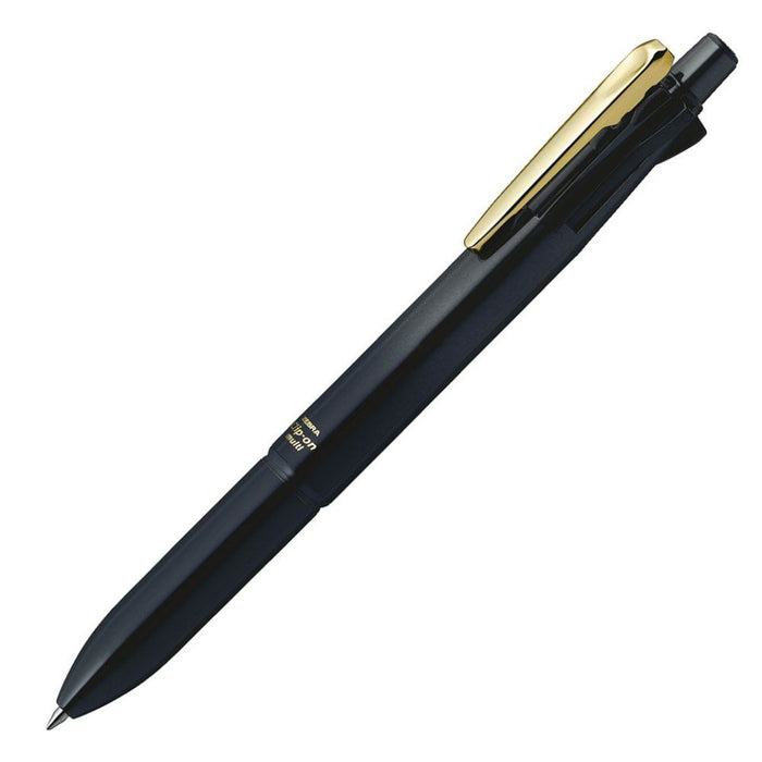 Zebra 4-Color Multi-Function Pen with Sharp Clip - B4Sa6-Fgr Formal Gray 3000 Series