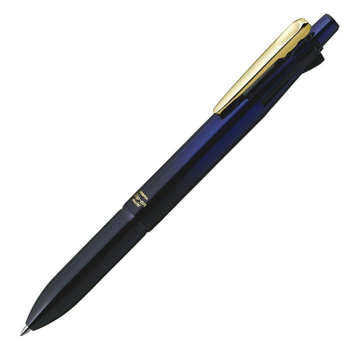 Zebra B4Sa6-Stb Stylish Blue 4-Color Multi-Function Pen with Sharp Clip-On