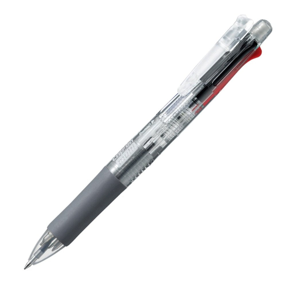 Zebra 10-Pack Multi-Function Pens with 4 Colors and Sharp Clip-On B-B4
