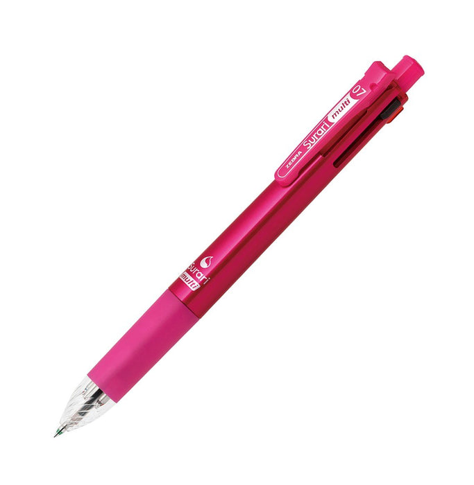 Zebra Multi-Function Pen - 4 Colors 0.7 Tip Sharp Slurry Pink (P-B4Sa11-P)