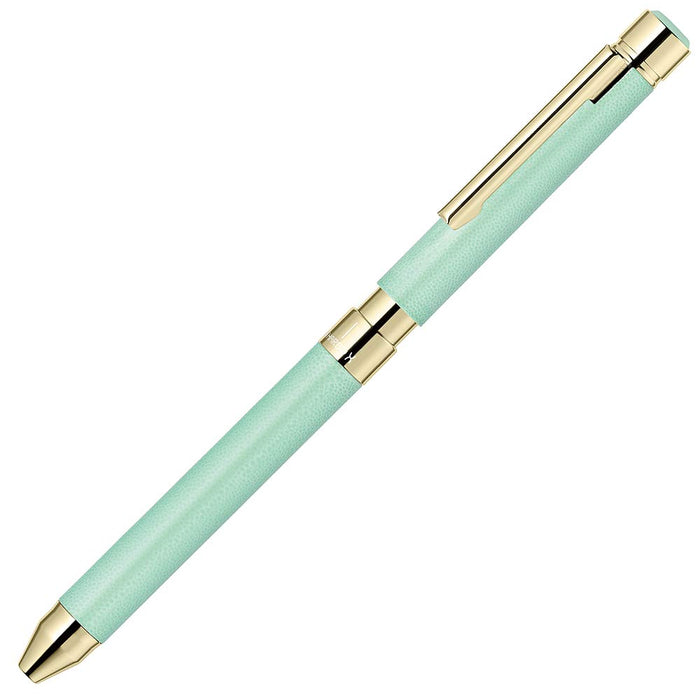 Zebra Shabo X SL6 Leather Mint Green Multi-Function Pen SB36-LMG