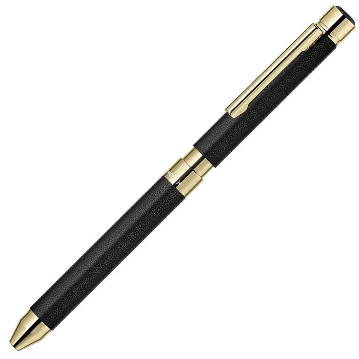 Zebra Multi-Function Leather Black Pen Shabo-X SL6 Model SB36-LBK