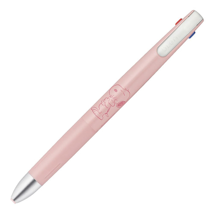 Zebra B3As88-Sn-P Multicolor Ballpoint Pen 0.5mm Pink Shaft Snoopy