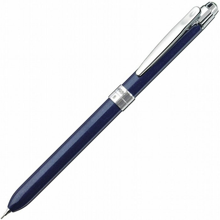 Zebra Multifunctional 2-Color Pen with Sharp Notebook Shabo and Navy Blue Sba13-Db