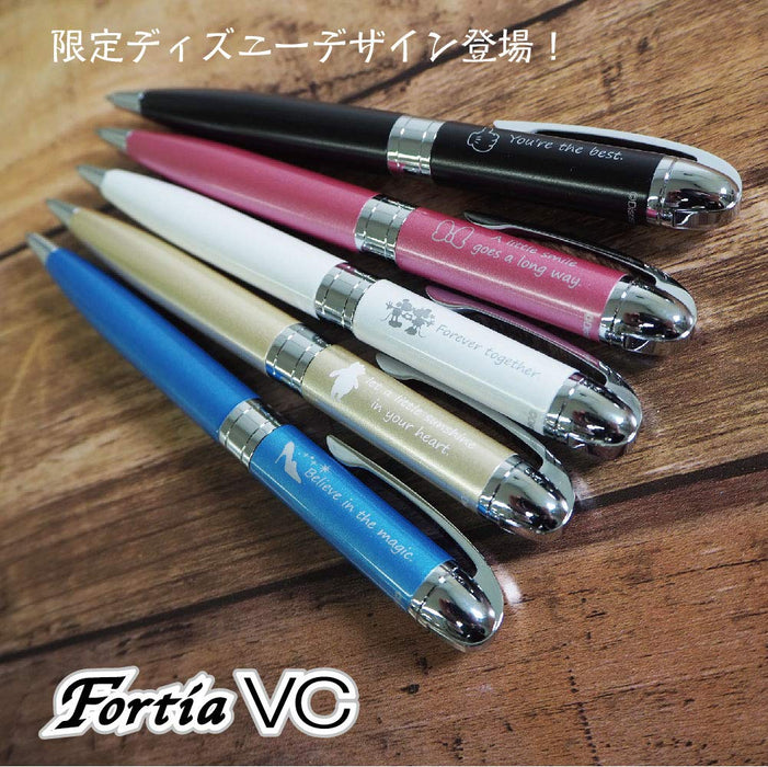 Zebra Fortia Vc Disney Black 0.7 Oil-Based Ballpoint Pen P-Ba103-Ds-Bk