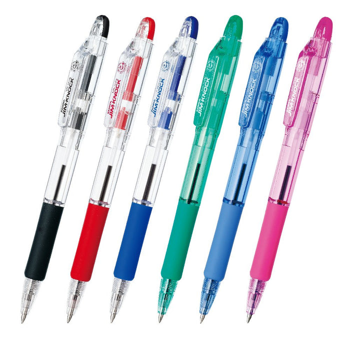 Zebra Gymnock 0.5 Blue Oil-Based Ballpoint Pen Pack of 10 - B-Krbs-100-Bl