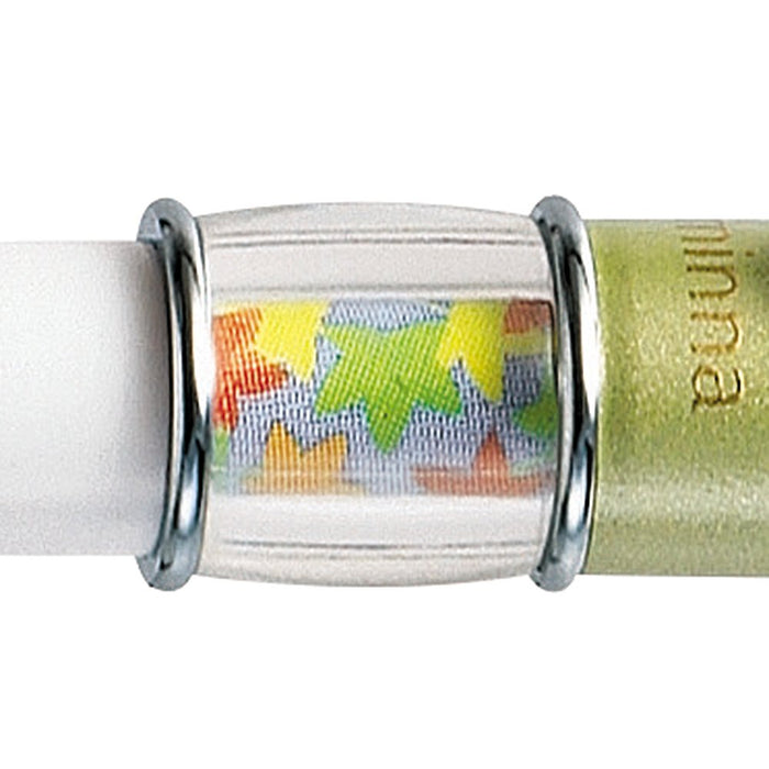 Zebra Minna Light Green Oil-Based Ballpoint Pen Autumn Leaves Pattern BA26-LG